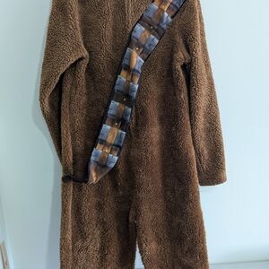 Star Wars Chewbacca Fleece Onesie with Patterned Sash